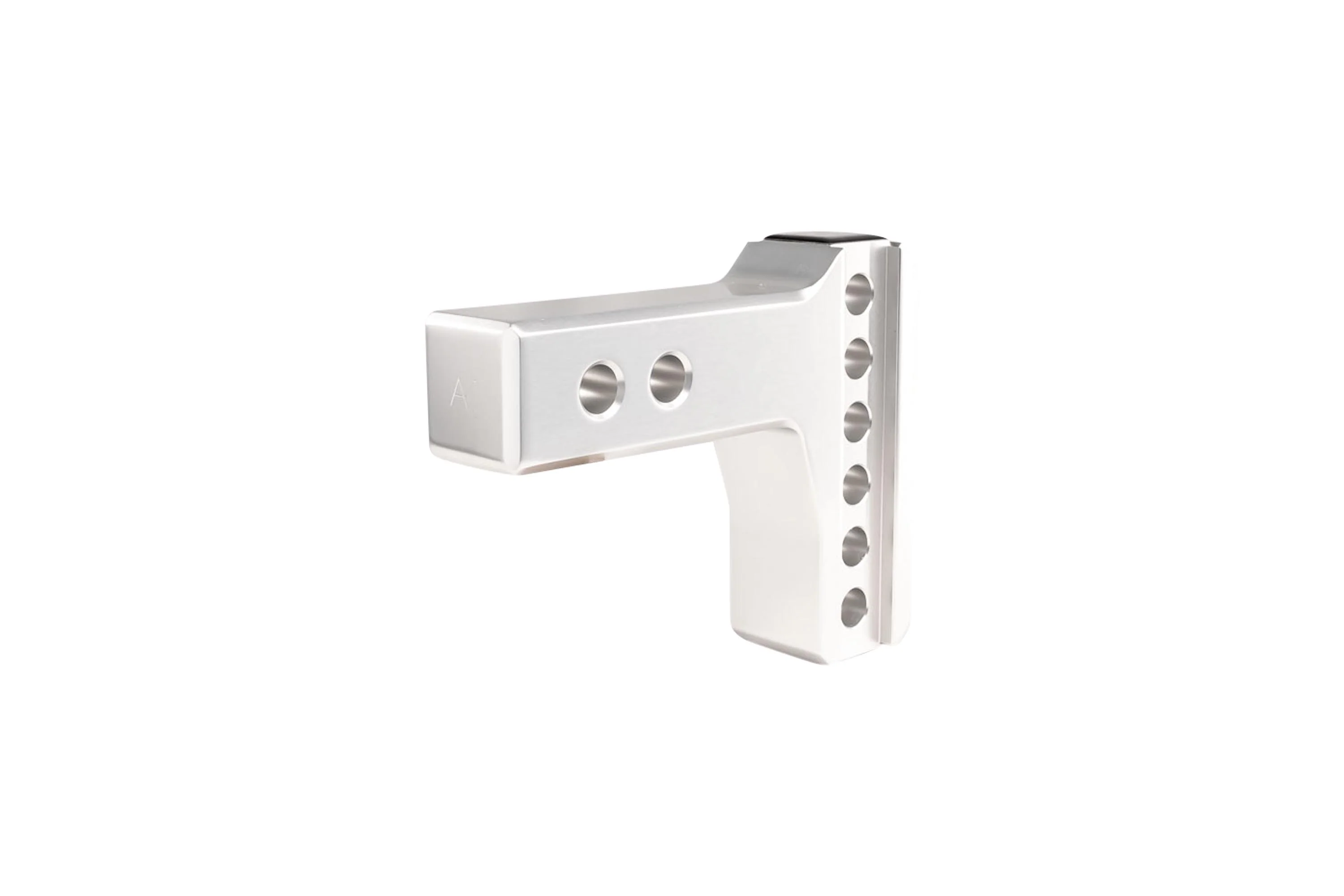 2.0" Aluminum Medium Duty Hitch 2" Drop/Rise w/ Stainless Steel Dual Ball - Image 5