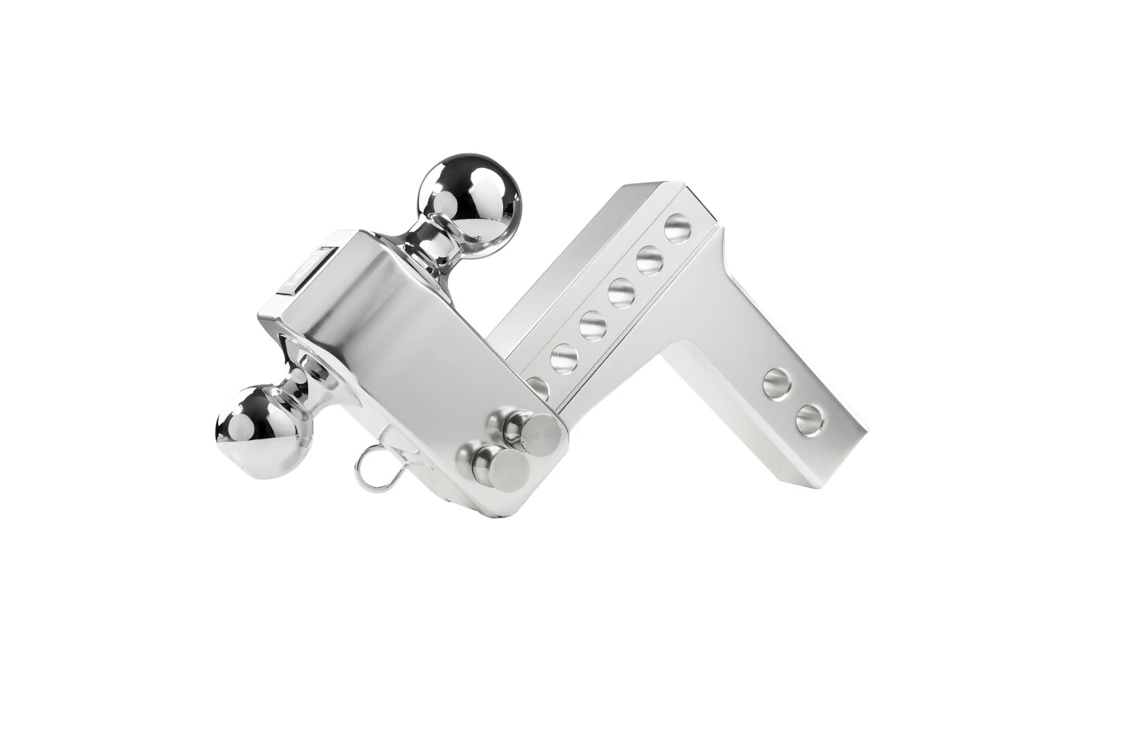 2.0" Aluminum Medium Duty 4" Drop/Rise Hitch - Image 3