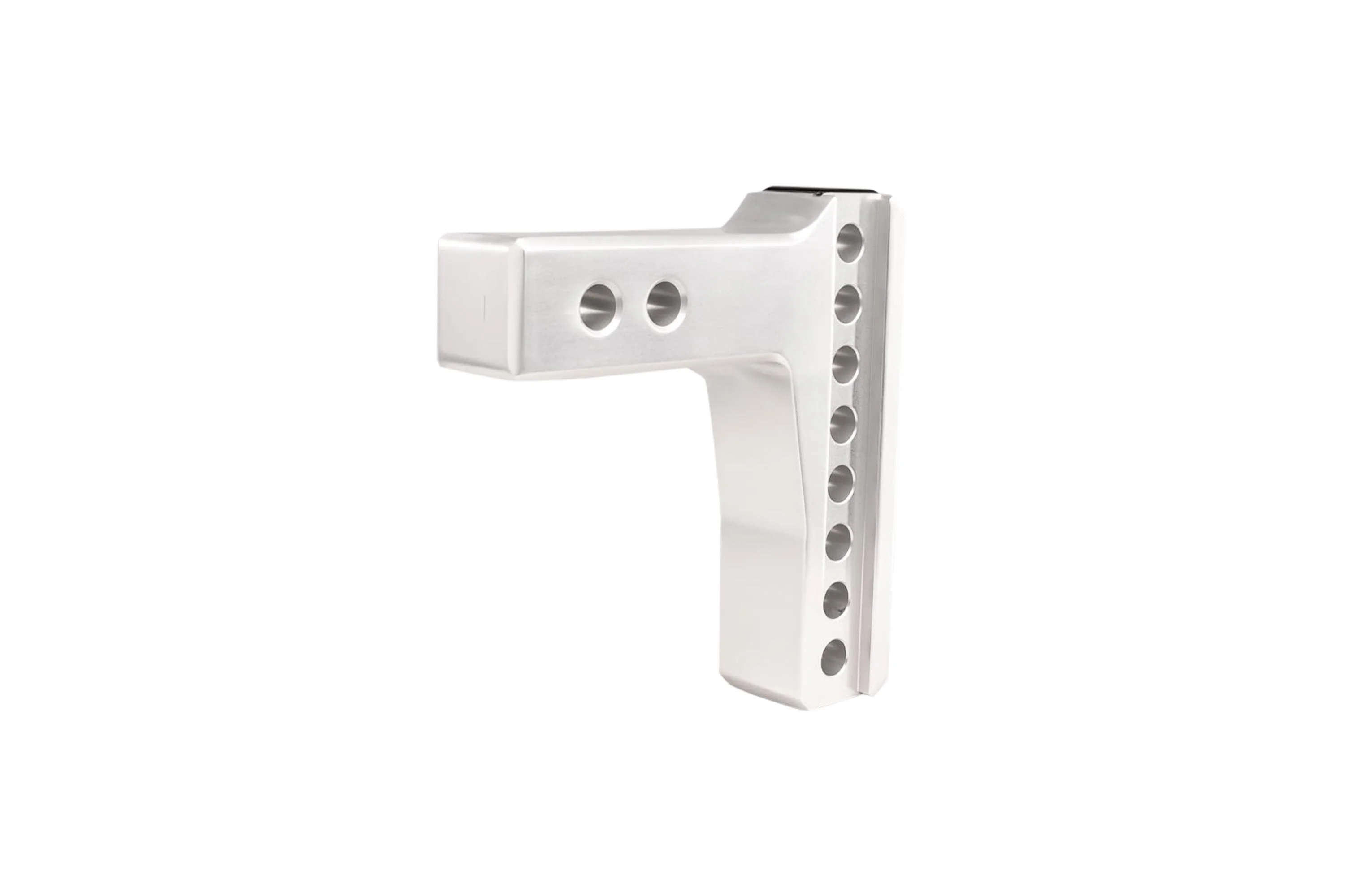 2.0" Aluminum Medium Duty 4" Drop/Rise Hitch w/ Stainless Steel Dual Ball - Image 4