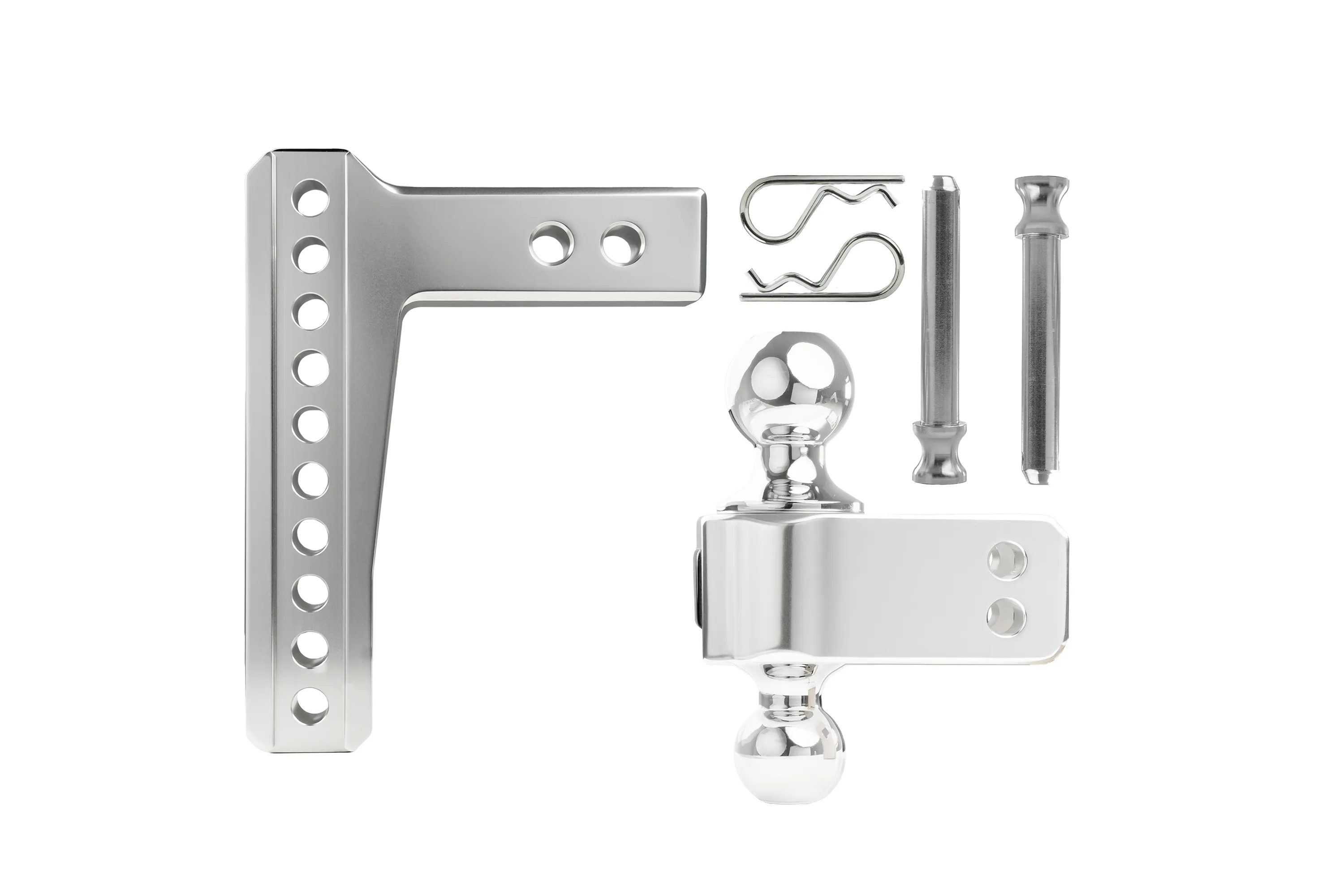 2.0" Aluminum Medium Duty 6" Drop/Rise Hitch - Image 7