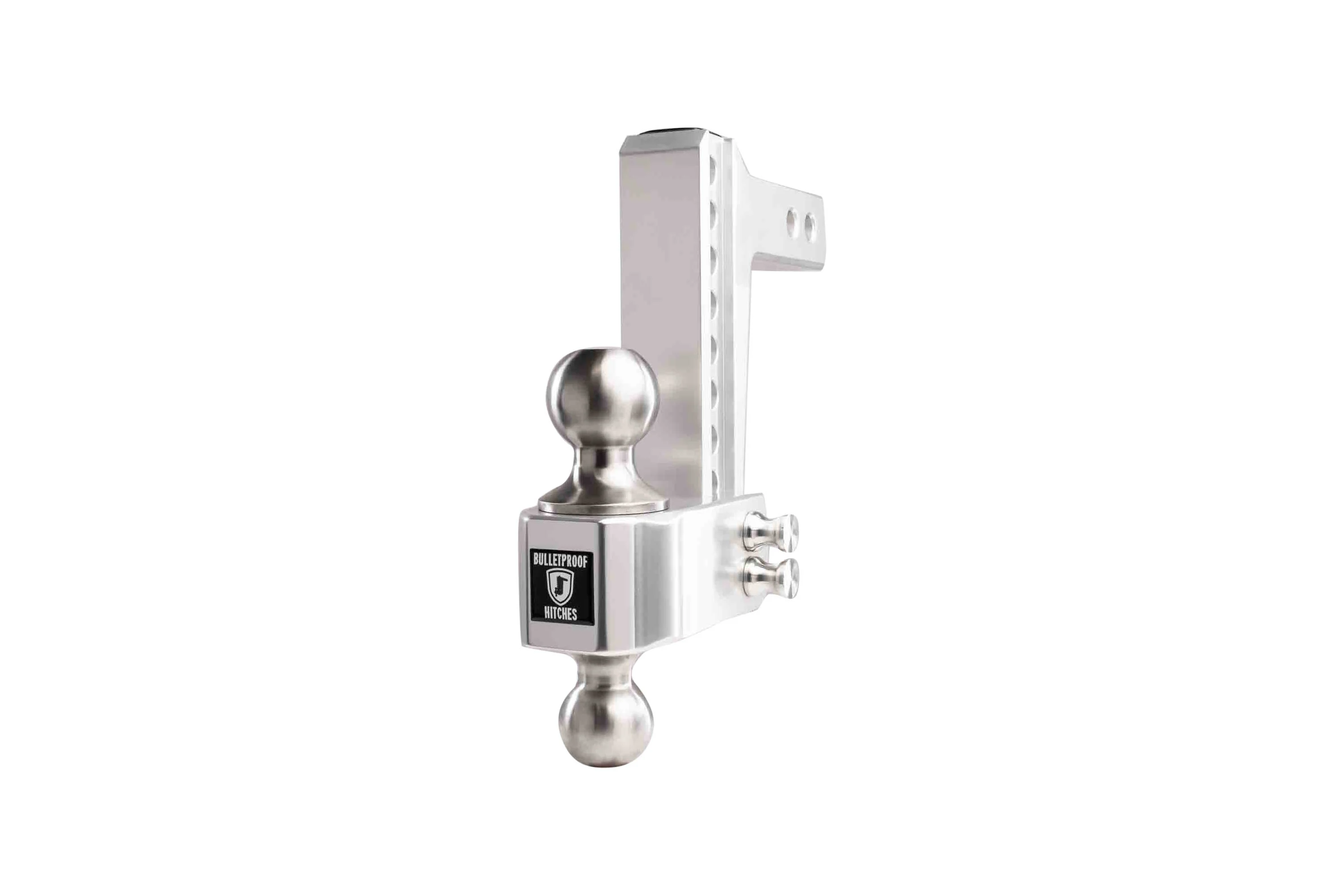 2.0" Aluminum Medium Duty Hitch 6" Drop/Rise w/ Stainless Steel Dual Ball - Image 42