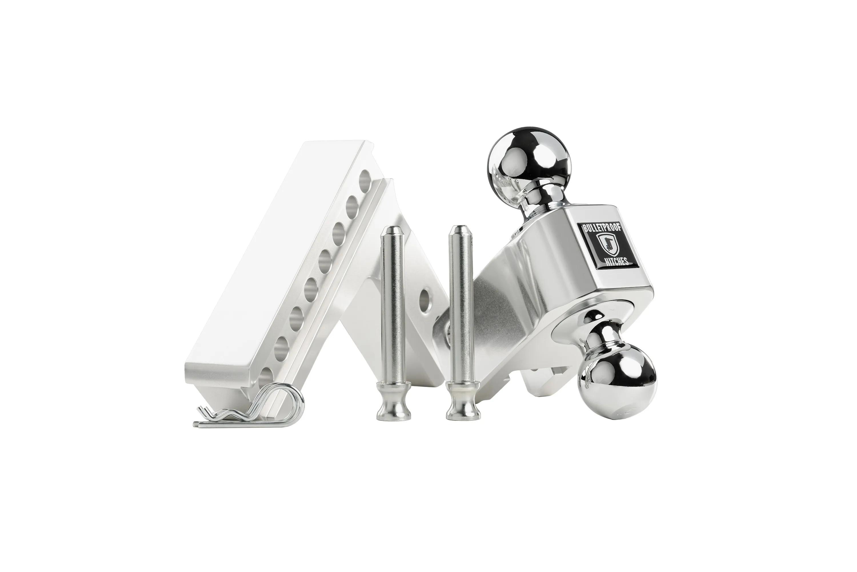 2.5" Aluminum Medium Duty 4" Drop/Rise Hitch - Image 5