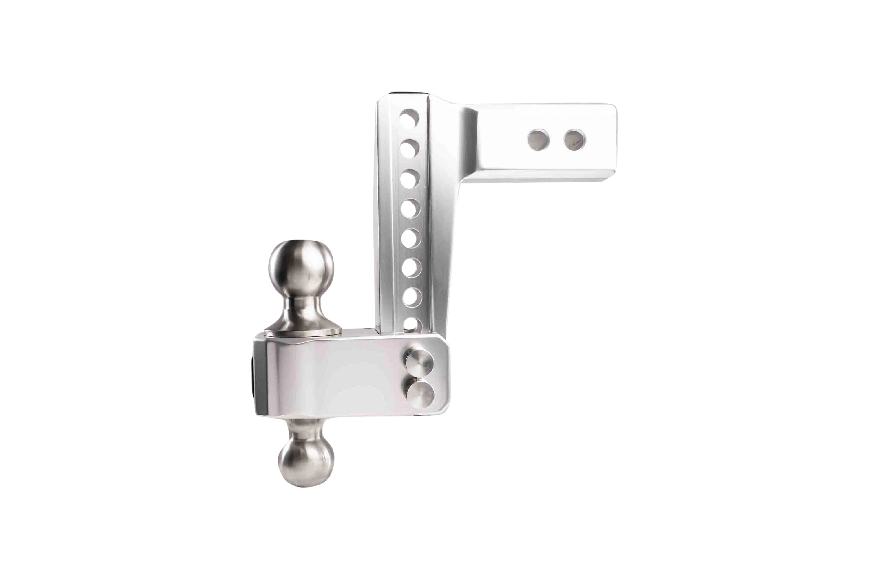 2.5" Aluminum Medium Duty Hitch 6" Drop/Rise w/ Stainless Steel Dual Ball - Image 13