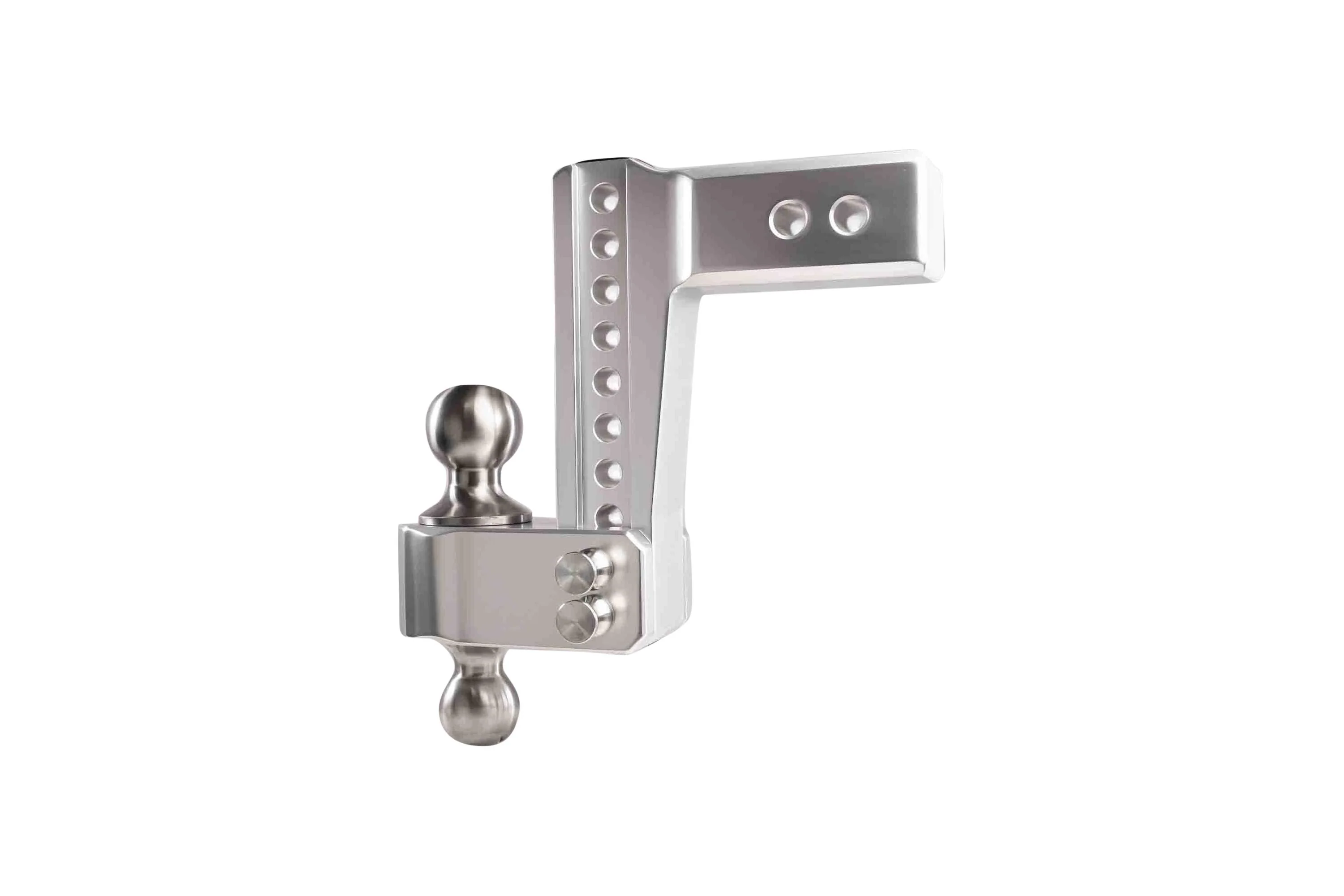 2.5" Aluminum Medium Duty Hitch 6" Drop/Rise w/ Stainless Steel Dual Ball - Image 16