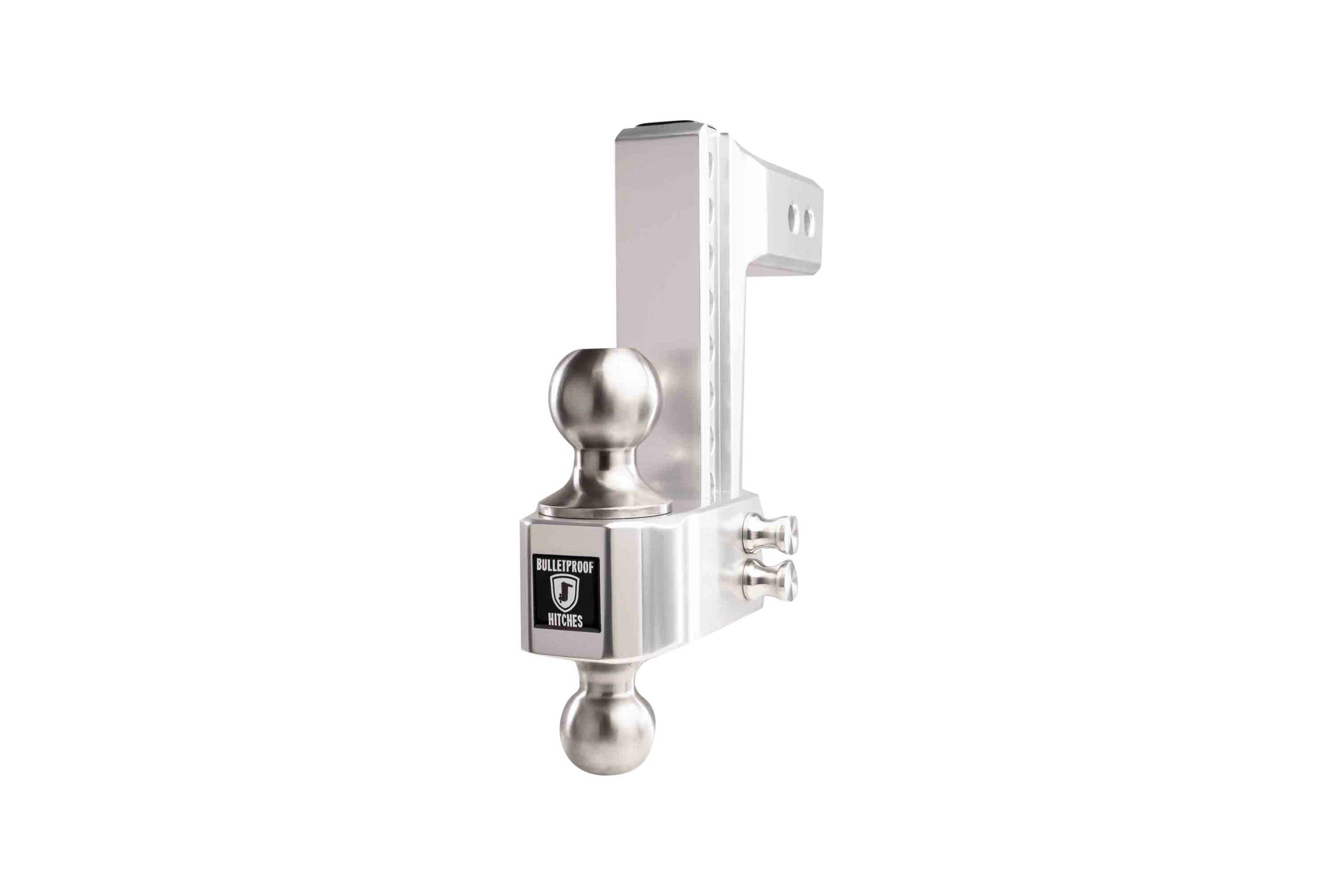 2.5" Aluminum Medium Duty Hitch 6" Drop/Rise w/ Stainless Steel Dual Ball - Image 43
